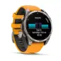 Garmin Fenix 8 47mm AMOLED Sapphire Titanium with Spark Orange/Graphite - 24 Άτοκες Δόσεις Garmin Fenix 8 47mm AMOLED Sapphire Titanium with Spark Orange/Graphite - 24 Άτοκες Δόσεις