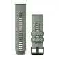 Garmin QuickFit 26 Silicone Band Willow with Graphite