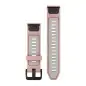 Garmin QuickFit 20 Silicone Band Dust Rose with Fog Gray