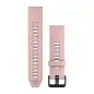 Garmin QuickFit 20 Silicone Band Dust Rose with Fog Gray