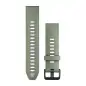 Garmin QuickFit 20 Silicone Band Willow with Fog Gray Garmin QuickFit 20 Silicone Band Willow with Fog Gray
