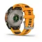 Garmin Fenix 8 51mm AMOLED Sapphire Titanium with Spark Orange and Graphite - 24 άτοκες δόσεις Garmin Fenix 8 51mm AMOLED Sapphire Titanium with Spark Orange and Graphite - 24 άτοκες δόσεις