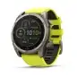 Garmin Fenix 8 47mm Solar Sapphire Titanium with Amp Yellow and Graphite - 24 άτοκες δόσεις Garmin Fenix 8 47mm Solar Sapphire Titanium with Amp Yellow and Graphite - 24 άτοκες δόσεις