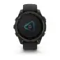 Garmin Fenix 8 47mm Solar Sapphire Titanium Carbon Gray with Black and Pebble Gray - 24 άτοκες δόσεις Garmin Fenix 8 47mm Solar Sapphire Titanium Carbon Gray with Black and Pebble Gray - 24 άτοκες δόσεις