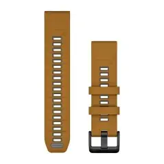 Garmin QuickFit 22 Silicone Band Autumn with Peble Gray