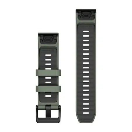 Garmin QuickFit 22 Silicone Band Willow with Graphite