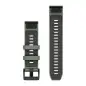 Garmin QuickFit 22 Silicone Band Willow with Graphite