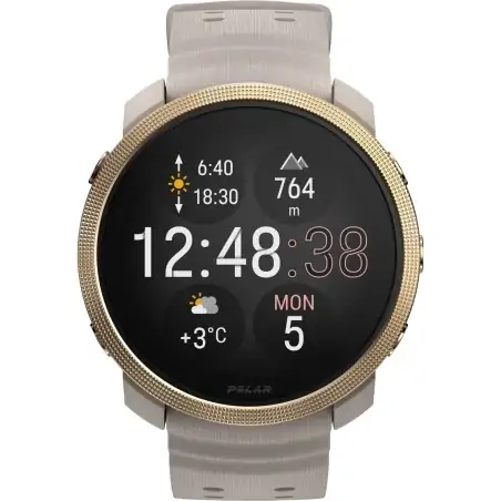 POLAR VANTAGE M3 GREIGE/GOLD - 12 άτοκες δόσεις