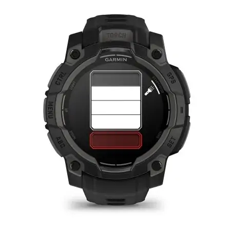 Garmin Instinct 3 AMOLED 45mm Black - 24 άτοκες δόσεις