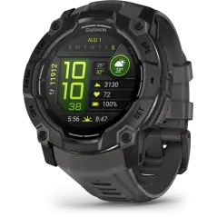 Garmin Instinct 3 AMOLED 50mm Black with Charcoal - 12 άτοκες δόσεις