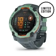 Garmin Instinct 3 AMOLED 50mm Neo Tropic with Twilight Limited Edition - 24 άτοκες δόσεις
