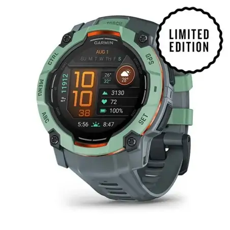 Garmin Instinct 3 AMOLED 50mm Neo Tropic with Twilight Limited Edition - 24 άτοκες δόσεις