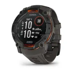 Garmin Instinct 3 Solar 50mm Black with Charcoal - 12 άτοκες δόσεις