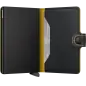 Secrid Miniwallet Mate Black & Ochre