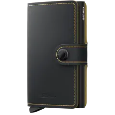 Secrid Miniwallet Mate Black & Ochre