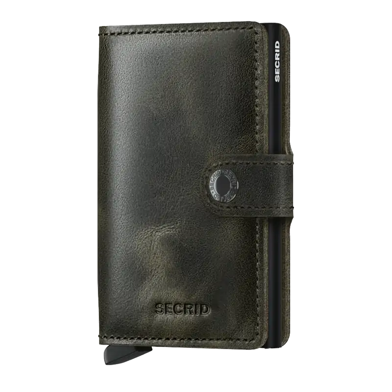 Secrid Miniwallet Vintage Olive-Black