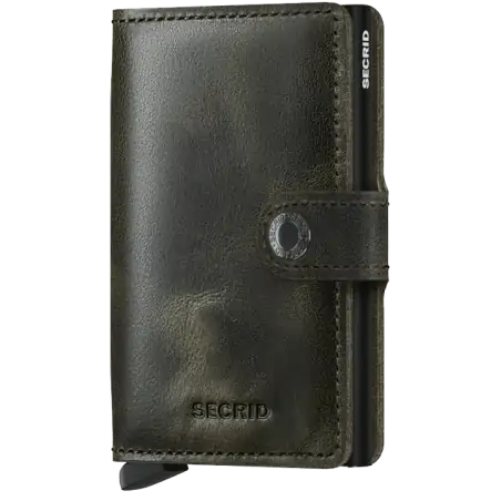 Secrid Miniwallet Vintage Olive-Black