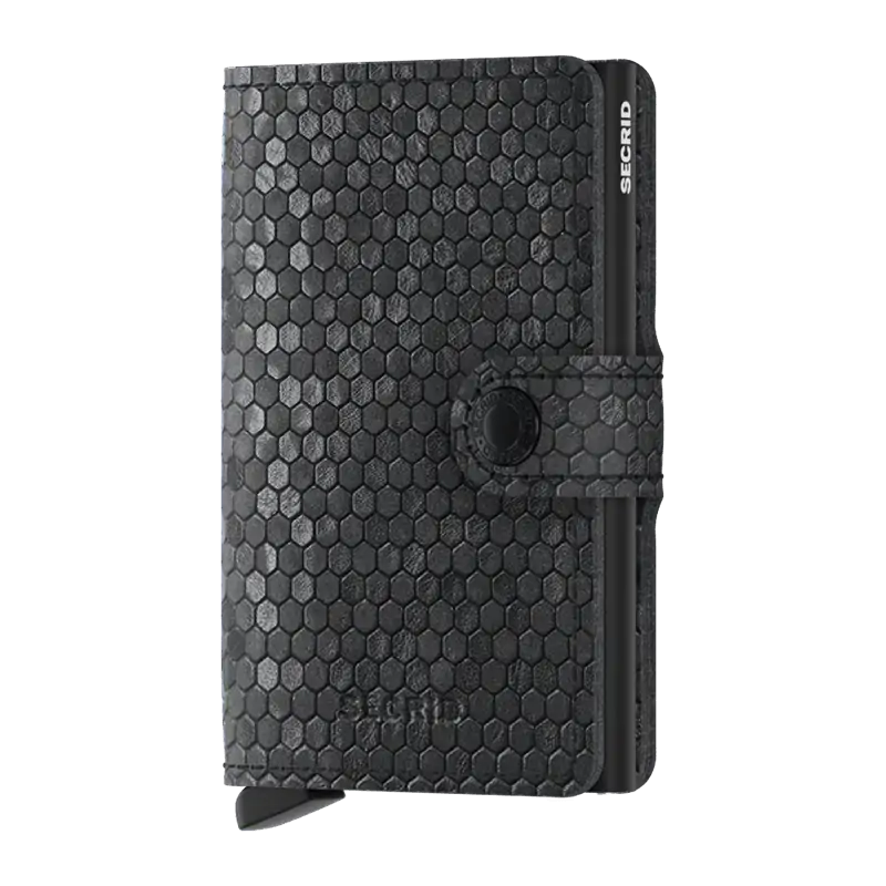 Secrid Miniwallet Hexagon Black