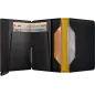Secrid Slimwallet Matte Black & Ochre