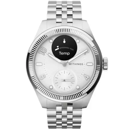 Withings Scanwatch Nova Brilliant Silver - 12 Άτοκες Δόσεις
