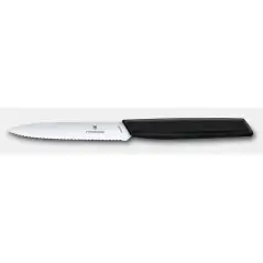 Victorinox Knife Οδοντωτό Black 10cm