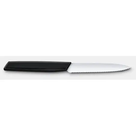 Victorinox Knife Οδοντωτό Black 10cm