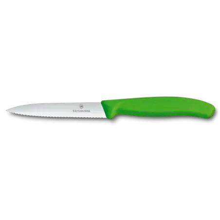 Victorinox Knife Οδοντωτό Green 8cm