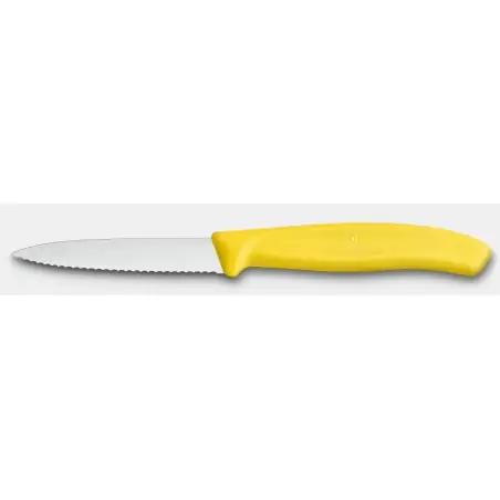 Victorinox Knife Οδοντωτό Yellow 8cm