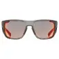 Uvex Sportstyle 312 Smoke Matt/Mirror Red