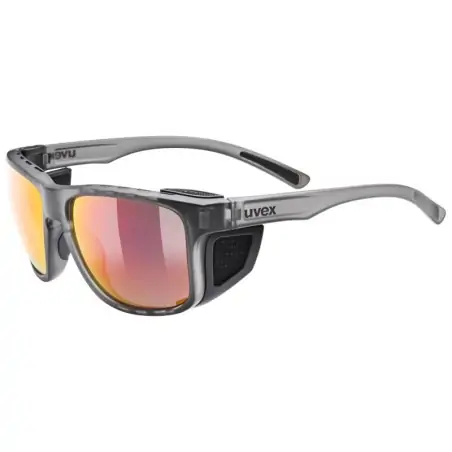 Uvex Sportstyle 312 Smoke Matt/Mirror Red
