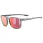 Uvex LGL52 Smoke/Mirror Red