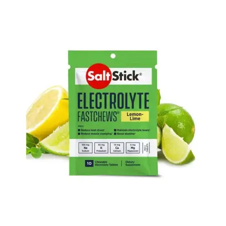 Fastchews Electrolyte Saltsticks Lemon Lime (10 tablets)