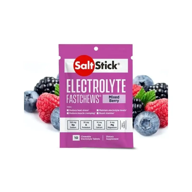 Fastchews Electrolyte Saltsticks Mixed Berry (10 tablets) Fastchews Electrolyte Saltsticks Mixed Berry (10 tablets)