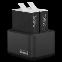 GoPro Dual Battery Charger + Enduro Battery Hero 9/10/11/12