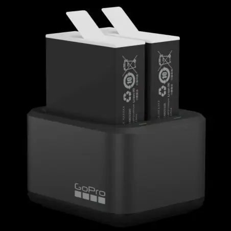 GoPro Dual Battery Charger + Enduro Battery Hero 9/10/11/12
