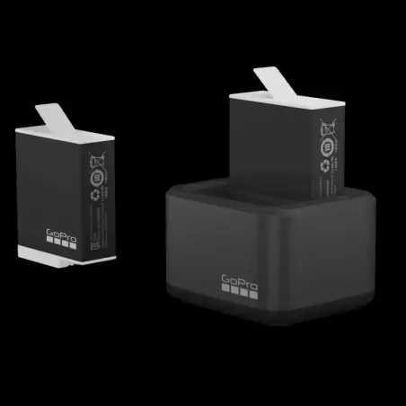 GoPro Dual Battery Charger + Enduro Battery Hero 9/10/11/12