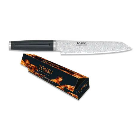 Kitchen knife  TOKISU, KIRITSUKE knife.Damascus blade 20cm