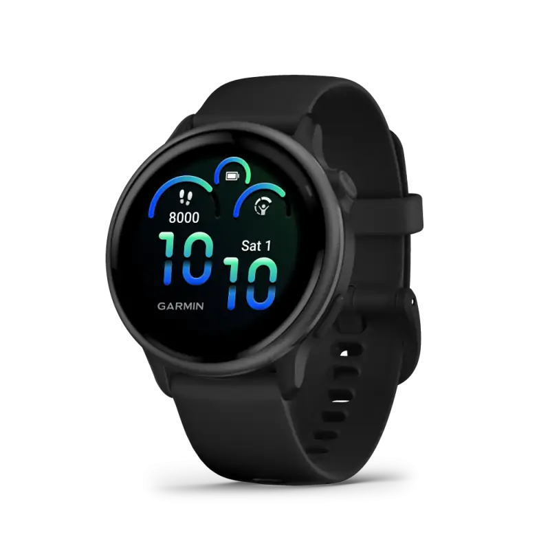 Garmin Vivoactive 6 Slate with Black Band - 24 Ιnterest free installments