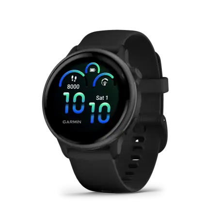 Garmin Vivoactive 6 Slate with Black Band - 24 Ιnterest free installments