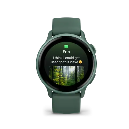 Garmin Vivoactive 6 Metallic Jasper Green with Jasper Green Band - 24 Ιnterest free installments