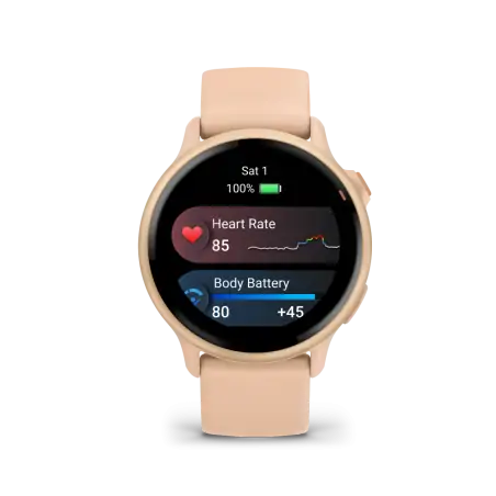 Garmin Vivoactive 6 Metallic Pink Dawn with Pink Dawn Band - 24 Άτοκες δόσεις
