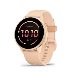 Garmin Vivoactive 6 Metallic Pink Dawn with Pink Dawn Band - 24 Ιnterest free installments