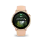 Garmin Vivoactive 6 Metallic Pink Dawn with Pink Dawn Band - 24 Άτοκες δόσεις