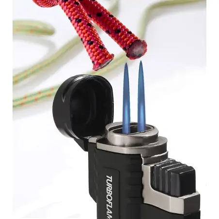 Turboflame Ranger Lighter Black