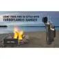 Turboflame Ranger Lighter Black