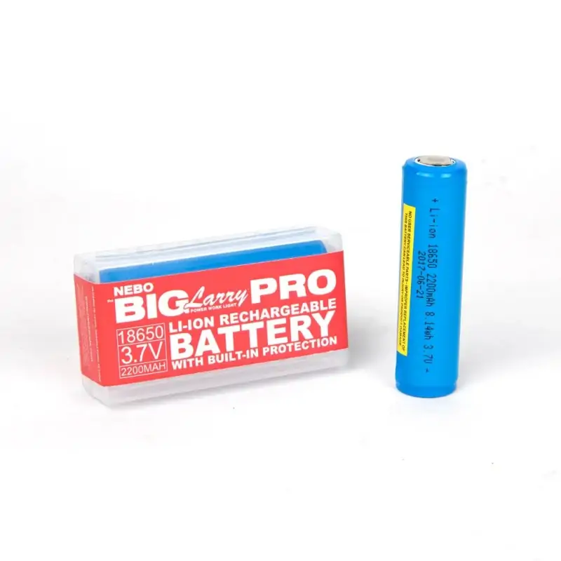 Nebo Li-ion Battery 18650 With Built-In Protection 2200mAh Nebo Li-ion Battery 18650 With Built-In Protection 2200mAh