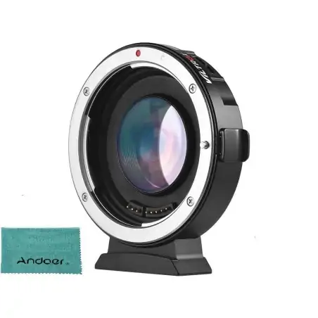 VILTROX EFM2 II Auto Focus Lens Mount Adapter 071X for Canon EOS EF Lens to MTF Camera