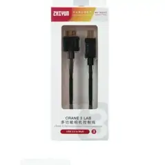 Zhiyun  Multifunctional Camera Control Cable For Crane 3 Lab  USB 30 To Multi  LNMCUSA02