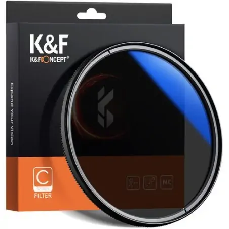 KampF Concept 49mm Blue MultiCoated Circular Polarizer Slim Filter