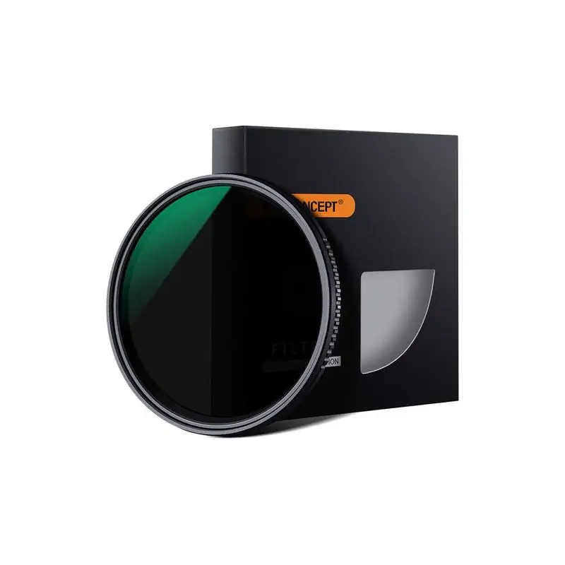 KampF Concept 62mm Variable Fader NDX ND8ND2000 Waterproof AntiScratch Green Coated Slim Filter